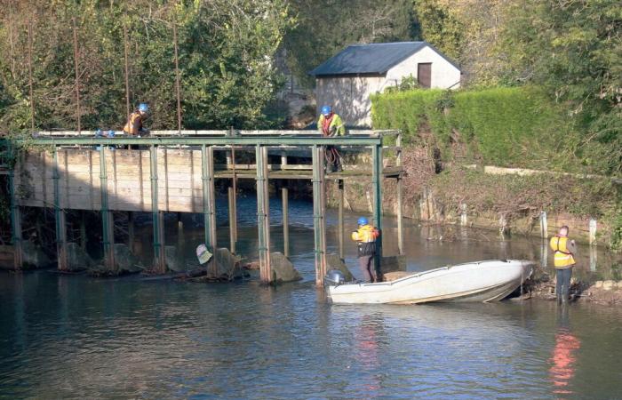 dopo le piene del Grand Morin, la vagliatura di questa città scomparirà