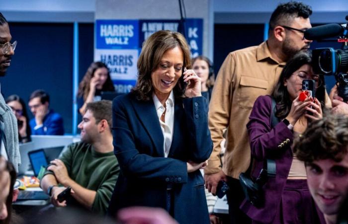 Kamala Harris chiama un elettore per incoraggiarlo a votare e lo scambio è esilarante