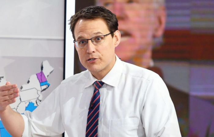 Cosa mangia e beve Steve Kornacki durante la settimana delle elezioni