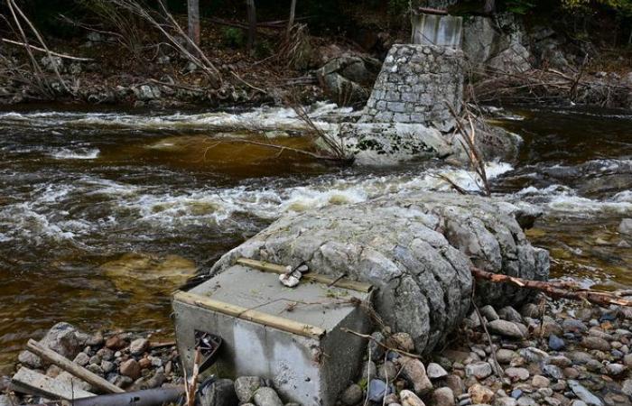 Questi ponti e passerelle scomparsi dopo le inondazioni nell'Alta Loira