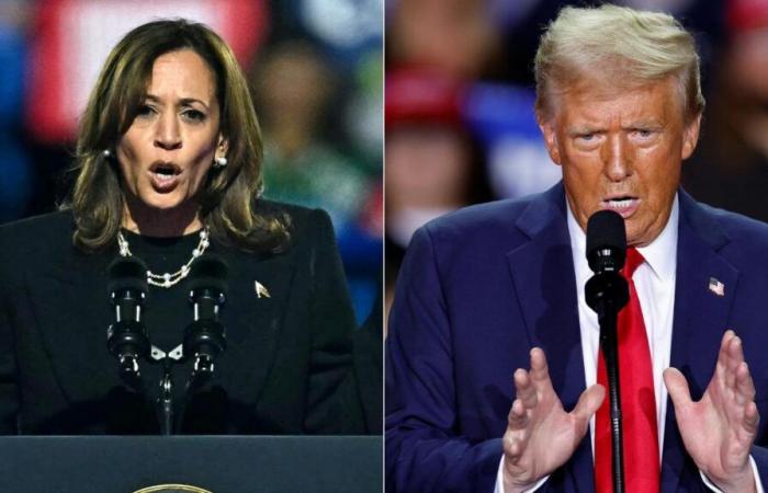 Donald Trump guida la corsa contro Kamala Harris