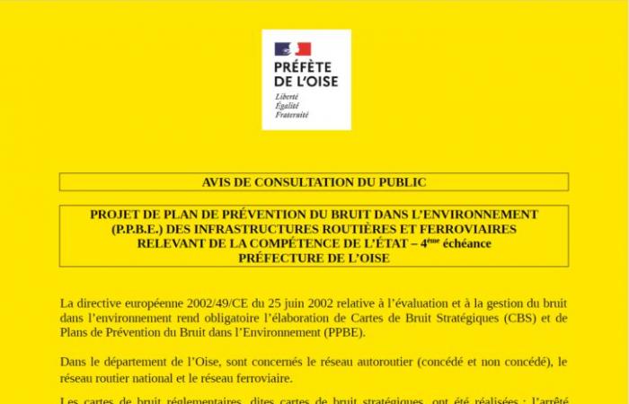 PPBE 4a scadenza: avviso di consultazione pubblica – PPBE – scadenza 4 – Consultazioni in corso – Consultazione pubblica sul rumore – Rumore – Ambiente – Azioni dello Stato