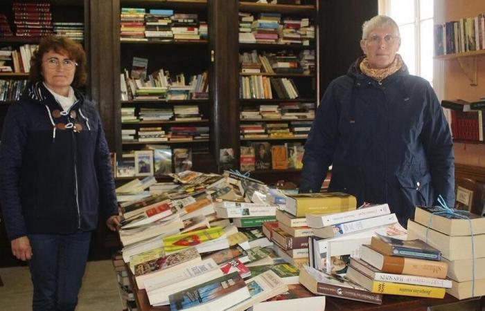 Nonostante i 4.000 libri disponibili, la gigantesca scatola dei libri di Theurthéville-Bocage difficilmente