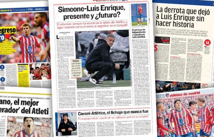 Partita: Luis Enrique/Simeone, rimonta d'oro, gol record, la rassegna stampa spagnola prima del PSG/Atlético