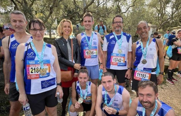 Corsa: i colori dell'Atletica Lozère a Narbonne, Marsiglia-Cassis e anche Venezia