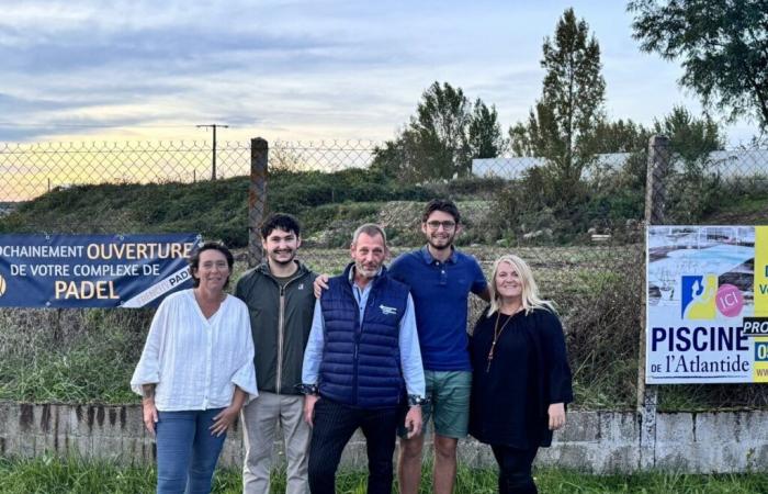 Questa famiglia della Gironda creerà una splendida sala con diversi campi da paddle