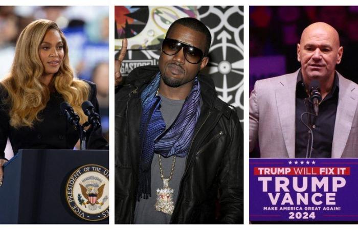 Elezioni presidenziali americane: Beyoncé, Matt Demon, Kanye West… chi sono le celebrità dietro i due candidati?