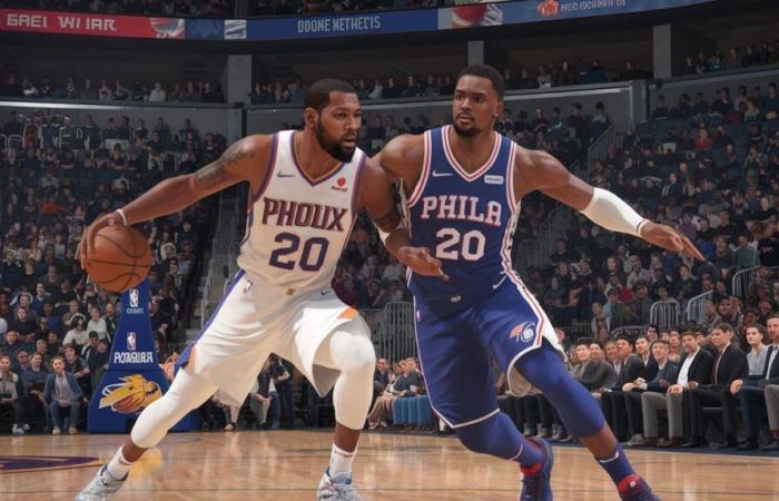 I Phoenix Suns vincono una partita ravvicinata contro i Philadelphia 76ers