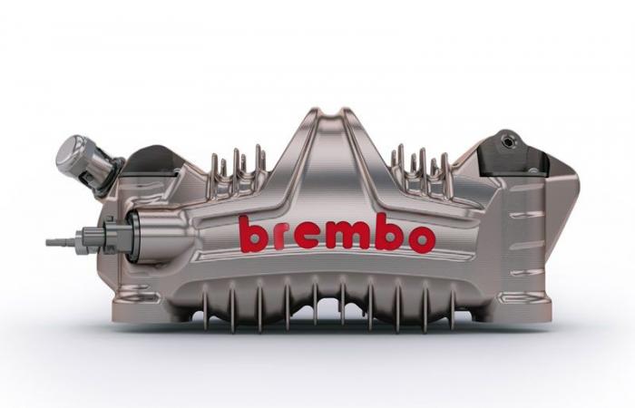 Tecnica MotoGP: Brembo presenta una nuova pinza disponibile nel 2025