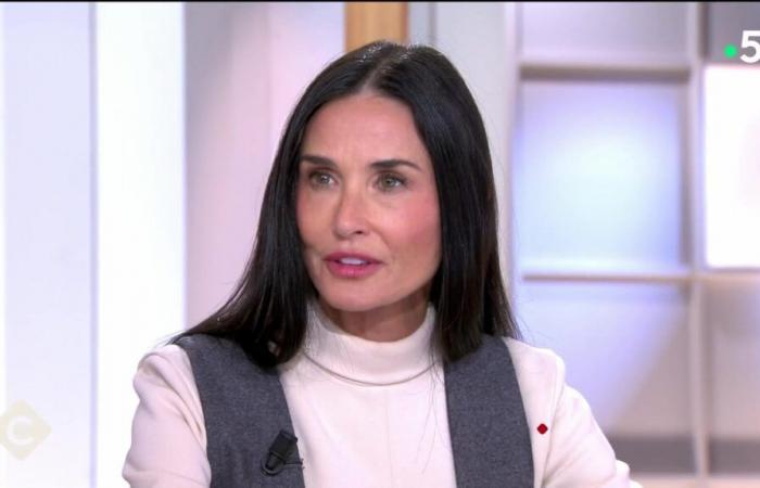 “Non le stesse risorse”: Demi Moore ripresa da Anne-Elisabeth Lemoine, le chiede consiglio