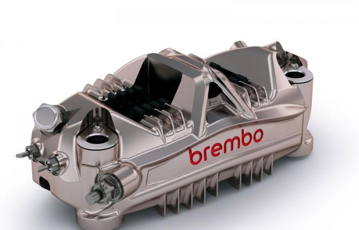 Tecnica MotoGP: Brembo presenta una nuova pinza disponibile nel 2025