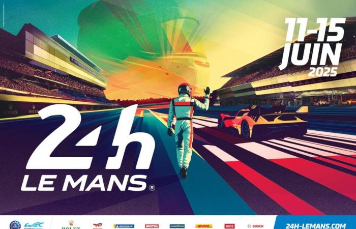 24 Ore di Le Mans 2025 – L'ACO svela il poster della 93a edizione