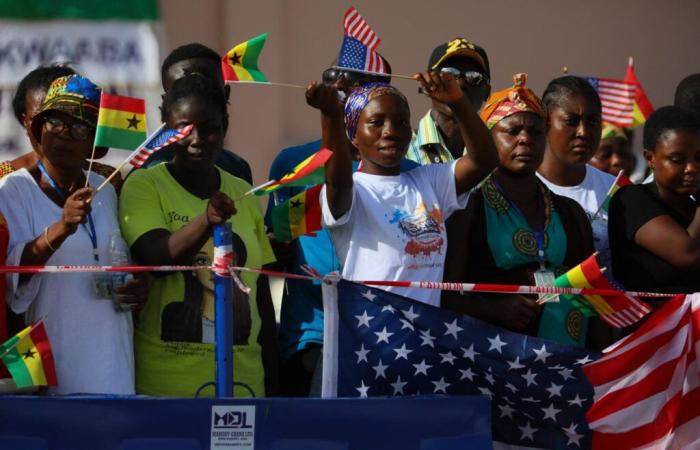 In Ghana, gli afroamericani sono preoccupati per le elezioni americane