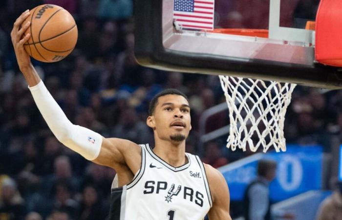 La schiacciata Alley-Oop di Victor Wembanyama è diventata virale nella partita Spurs-Clippers