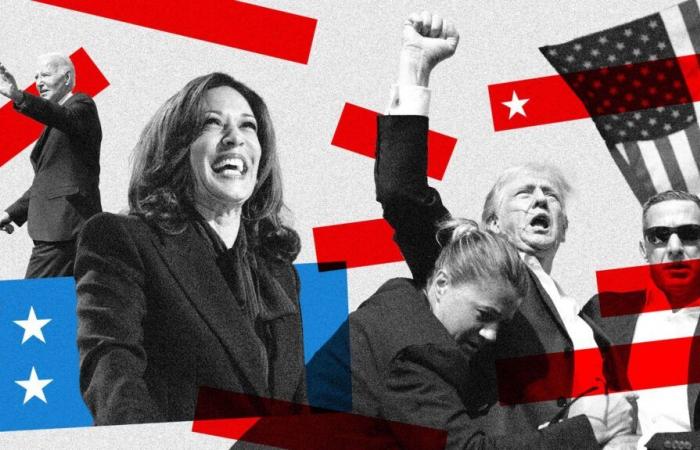 Attacco a Donald Trump, abbandono di Joe Biden, ingresso nella corsa di Kamala Harris… Sei momenti chiave della campagna per le presidenziali americane