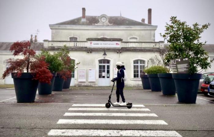 a Parthenay, l'hub della stazione si evolverà nel 2025