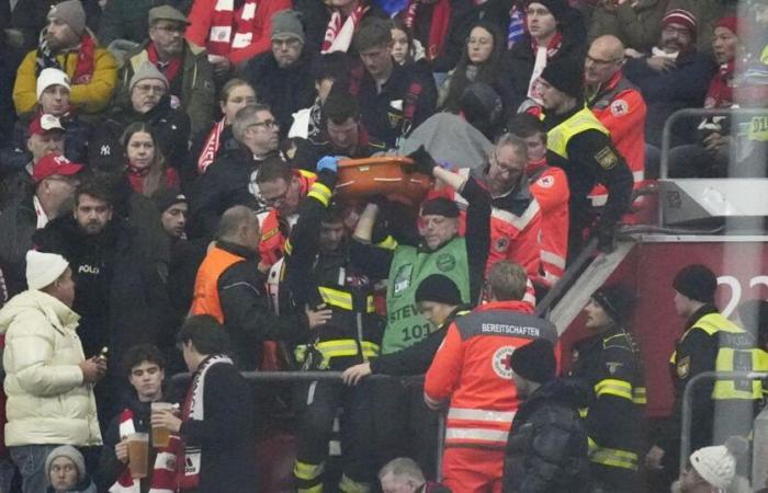 L'emergenza medica mette in ombra la vittoria del Bayern in Champions League mentre i tifosi si astengono dal cantare | Sport