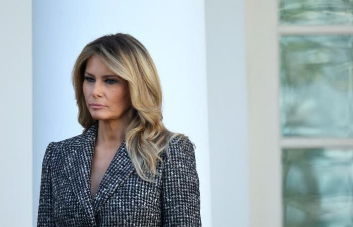 focus sullo stile di Melania Trump