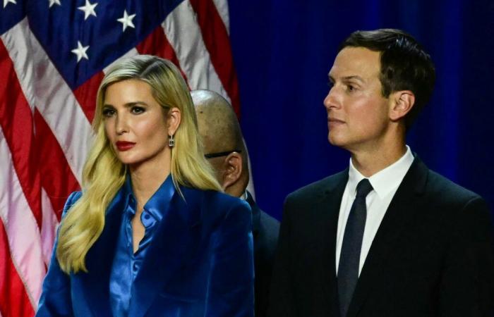 Ivanka Trump racchiude la sua gioia dopo la vittoria del padre Donald