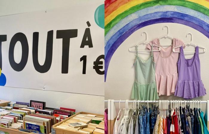 Due euro per un capo di abbigliamento, un euro per un libro, una grande svendita per “permettere a tutti di divertirsi”