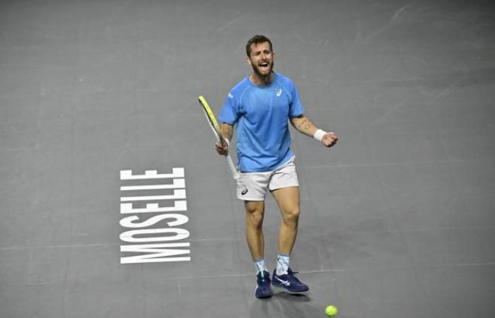 Corentin Moutet già in semifinale a Metz