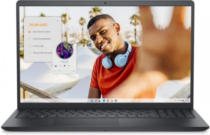 Promo €429 Dell Inspiron 15 3535, PC portatile economico sottile e leggero 15″ 120Hz Full HD Nero nomade 7 ore con AMD Ryzen 5 con veloce storage SSD da 512 GB