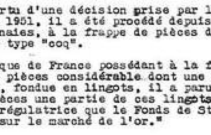 Per quasi dieci anni, lo Stato francese ha distribuito in gran segreto monete contraffatte – edizione serale Ouest-France