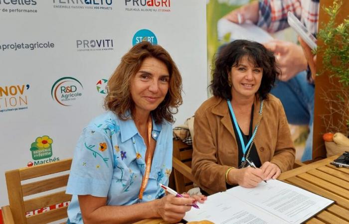 Dominique Santoni e Georgia Lambertin uniti per l'agricoltura nel Luberon