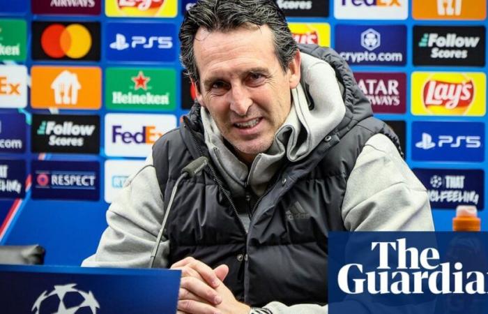 Unai Emery fissa l'obiettivo dell'Aston Villa di raggiungere i primi otto posti in Champions League | Aston Villa