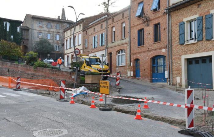 per questo motivo il traffico sarà vietato per diverse settimane in questa strada nel centro di Nailloux