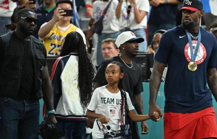 LeBron James a sostegno della figlia dopo l'elezione di Donald Trump