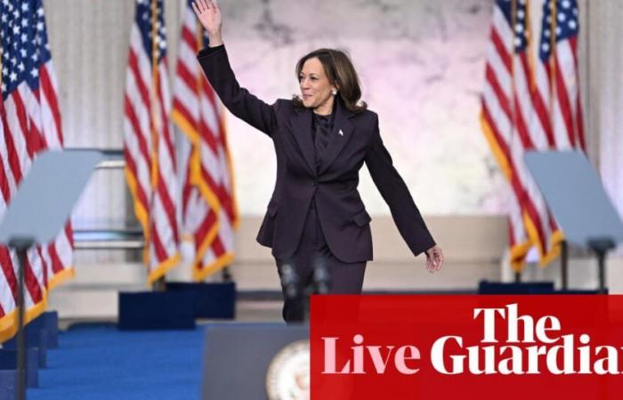 Elezioni americane in diretta: Kamala Harris dice “non disperate” nel discorso di concessione; Trump incontrerà Biden alla Casa Bianca, dice la campagna | Elezioni americane 2024