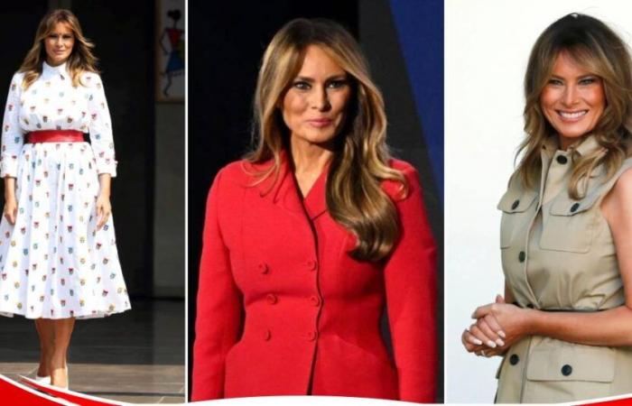 Melania Trump fa uno storico ritorno come FLOTUS