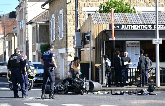 Traffico interrotto davanti alla piscina di Brive dopo un incidente