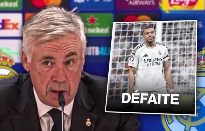 Carlo Ancelotti lancia l'allarme dopo la sconfitta contro il Milan