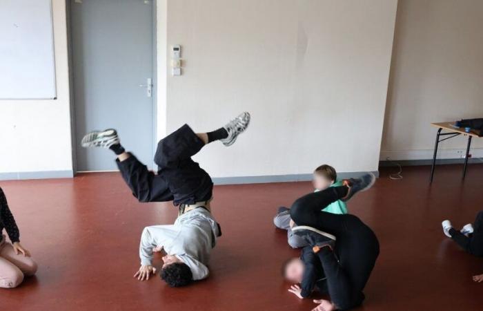 Breakdance per i giovani dell'Orfanotrofio Dipartimentale