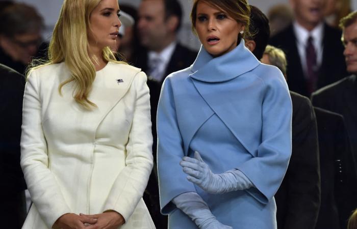 focus sullo stile di Melania Trump