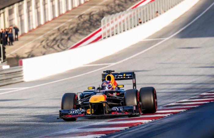 FOTO – Kalle Rovanperä al volante di una Red Bull F1