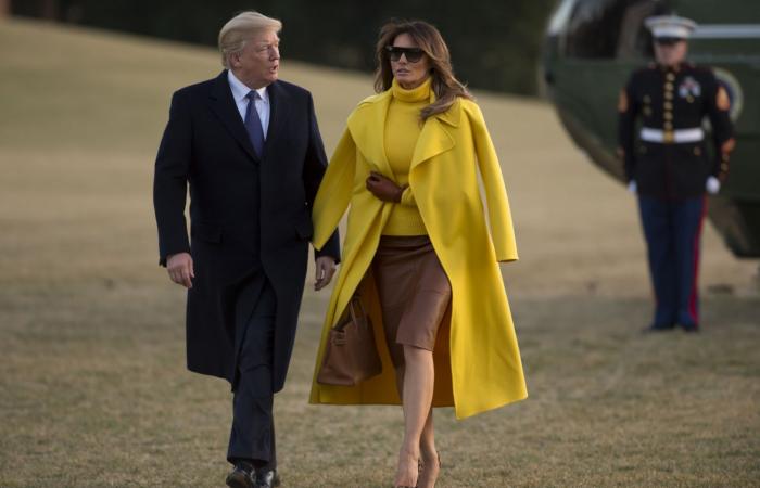 Melania Trump fa uno storico ritorno come FLOTUS