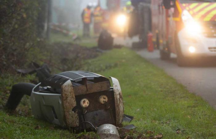 un conducente ferito dopo aver colpito un autovelox