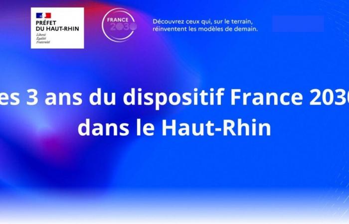 3 anni del sistema Francia 2030 nell'Alto Reno – Comunicati stampa 2024 – Area stampa – Notizie