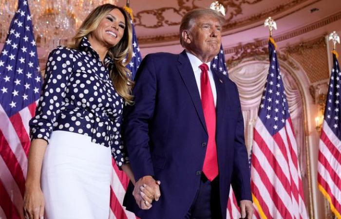 Melania Trump fa uno storico ritorno come FLOTUS