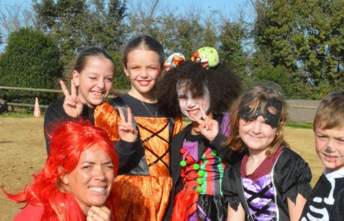 Sainte-Livrade-sur-Lot. L'allevamento di cavalli La Gravade ha festeggiato Halloween