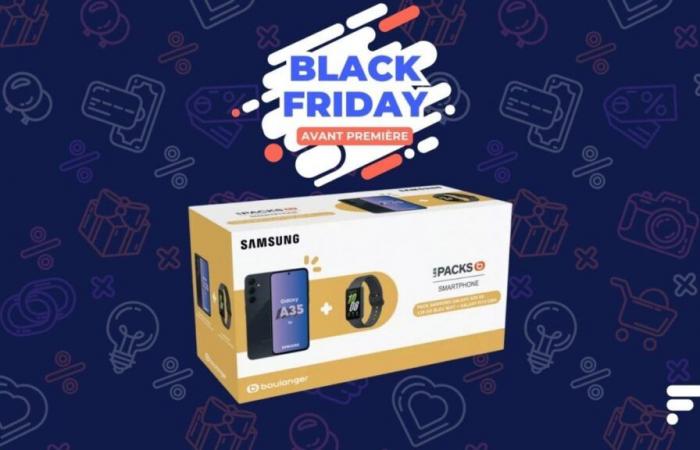 Boulanger abbassa sempre più il prezzo di questo pack Samsung Galaxy A35 + Galaxy Fit 3 in occasione del Black Friday