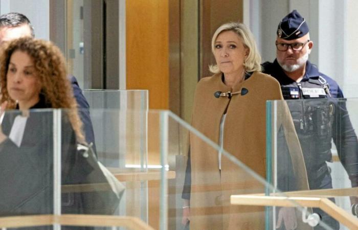 Marine Le Pen al processo, tra combattività e sconforto