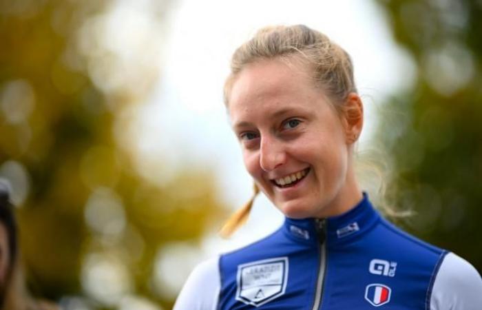 La vincitrice di tappa del Tour de France femminile, Cédrine Kerbaol firma con EF-Oatly-Cannondale