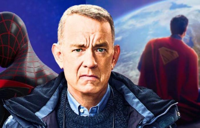 Tom Hanks dà la sua opinione sui film sui supereroi e sul loro interesse