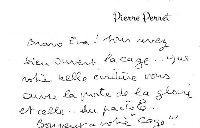 Una donna di Tolosa scrive un libro sulla storia che ha ispirato “La gabbia per uccelli”, Pierre Perret si congratula con lei