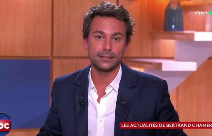 Bertrand Chameroy misteriosamente assente da “C à vous”