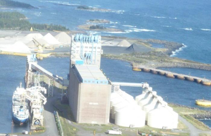 Chiusura dei silos per cereali Port-Cartier